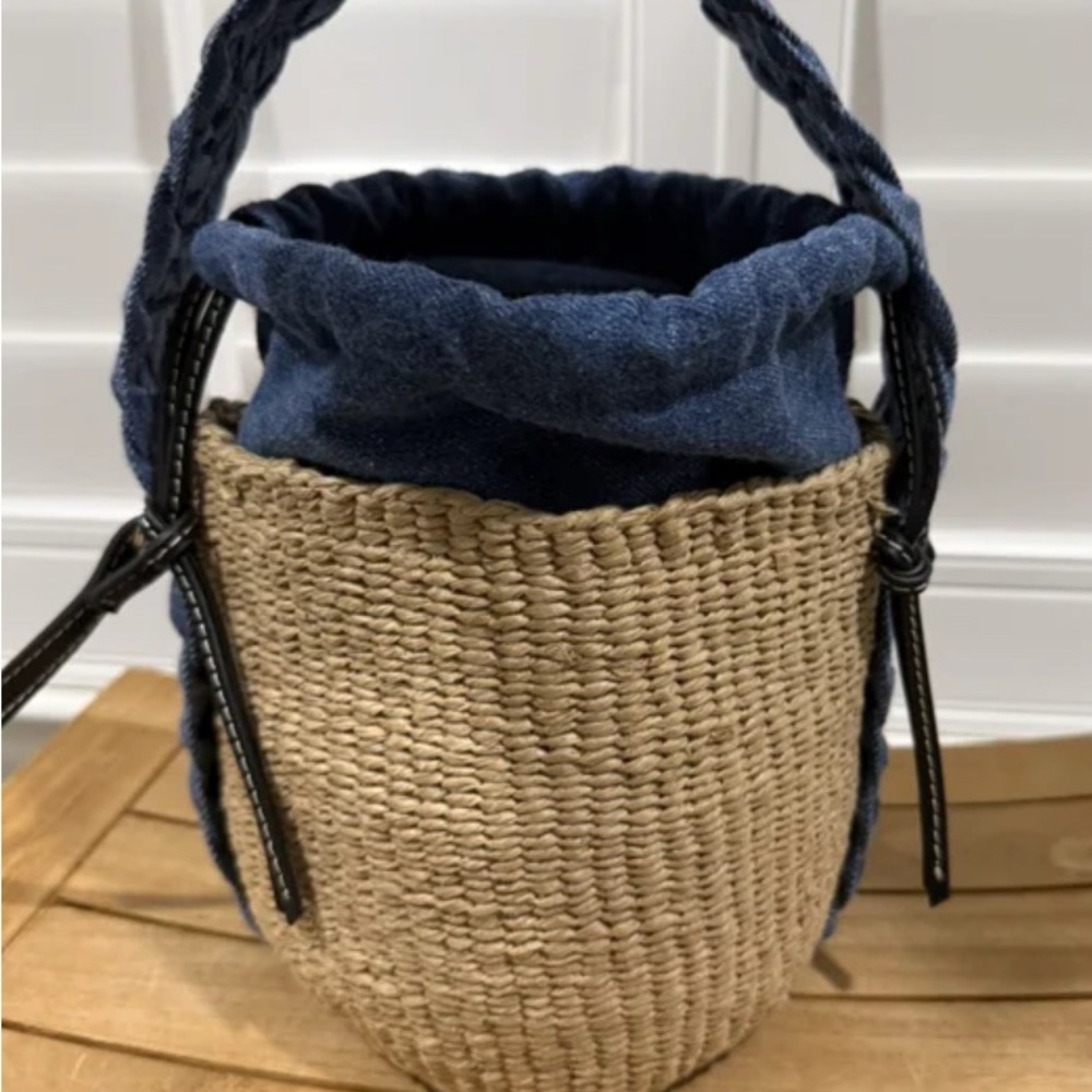 Chloé Woody Basket Leather Handbag - Picture 5 of 7